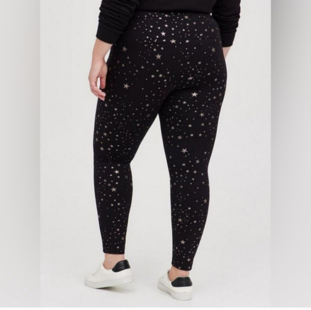 Starry Black Women's Leggings